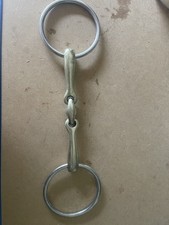 Wassertrense Gebiss doppelt gebrochen, 14,5 cm, stärke 16 mm, mit Legierung