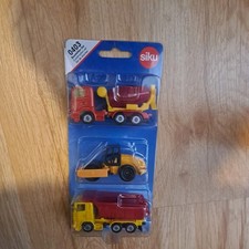 Siku Set 0403 Baustellen Set in ungeöffneter OVP3er Set Spielzeugautos Autos 