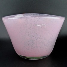 Henry Dean Glas vase Rosa