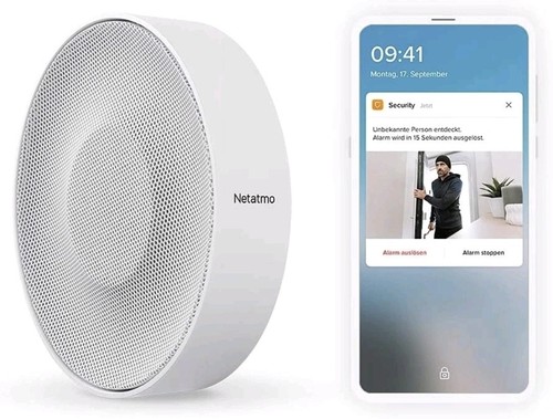 Netatmo smart indoor siren - netatmo,