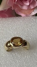Ring 585er gelbgold - ring, mit