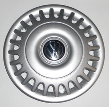 1 x Original VW T4 7D Radkappe Radzierblende Silber für Stahlfelge 7D0601147A