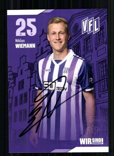 Niklas wiemann autogrammkarte - niklas,
