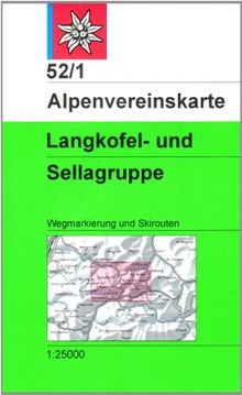 Dav alpenvereinskarte 1 - dav, 52/1