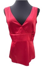 MAX&Co. Top Seide bordeaux Gr