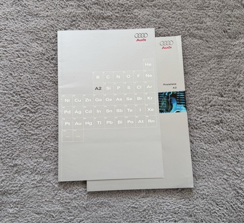 Audi prospekt katalog - audi, a2