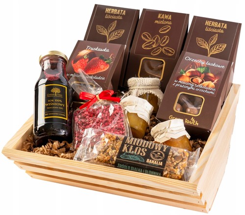 Geschenkkorb teeset kiste - geschenkkorb,