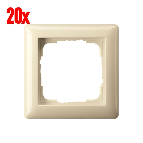 20x gira abdeckrahmen 1fach - gira,