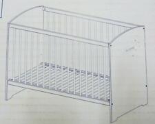 Baby Price SX031A Babybett Kinderbett Gitterbett Eiche grau 60 x 120 cm KP4