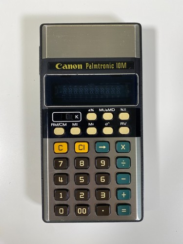 Canon palmtronic 10m 10m3 - canon,