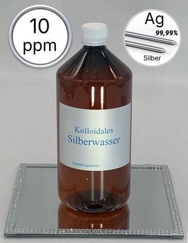 Kolloidales silberwasser - kolloidales,