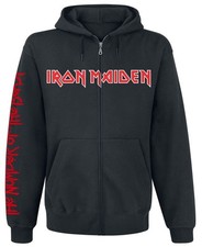 Iron Maiden Kapuzenjacke Herren NOTB schwarz Band-Merch, Bands