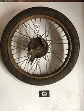 Oldtimer Motorrad Speichenrad