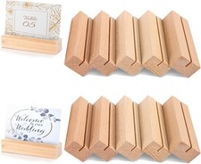 XREE 10x Holz Kartenhalter –