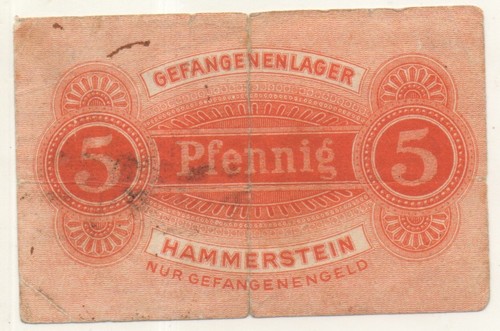 Notgeld schein gefangenenlager - notgeld,