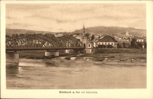Simbach inn innbrücke - inn,
