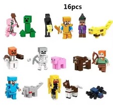 Minecraft Figuren Set Action Minifiguren 13-29Stk. / Spielzeug Bausteine Kinder