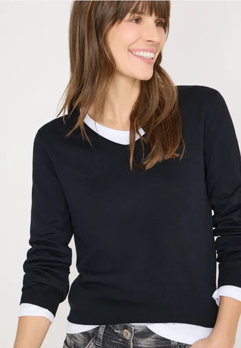 Cecil 303537 basic pullover - 303537,