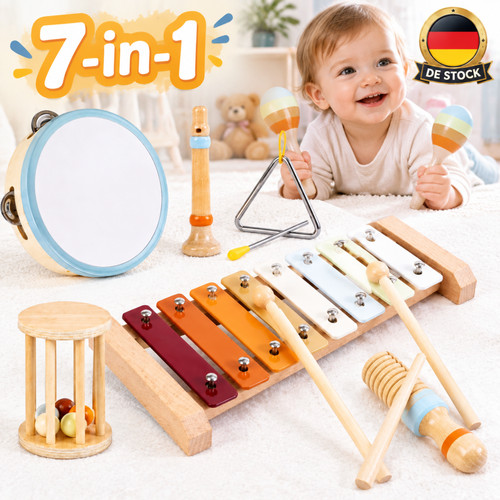 Xylophon tönig 10er - xylophon, 8-tönig