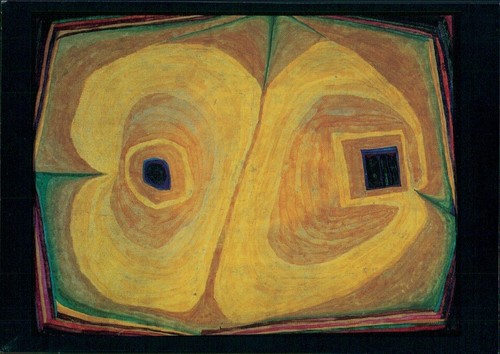 Kunst postkarte 1995 - ak, kunst-postkarte