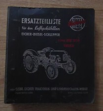 Eicher Schlepper EM200 Tiger Ersatzteilkatalog