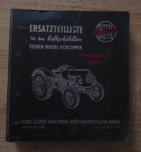 Eicher schlepper em200 tiger - schlepper,