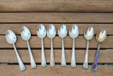 8 x Kaffeelöffel Silber Clarfeld 90er 255 g