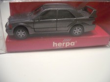 Herpa 030953 Mercedes Benz 190 E 2,5-16 Limousine Antrazith Grau mit OVP 1:87 HO