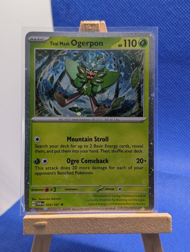 Teal mask ogerpon - teal,