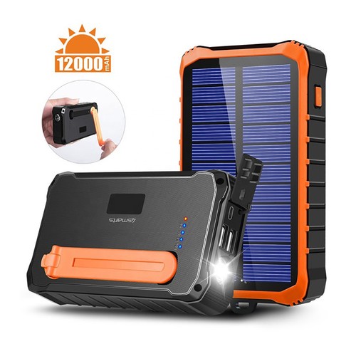 Solar powerbank 12000mah - powerbank, |
