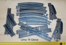 Modelleisenbahn HO.  Lima 19 verschiedene Gleise.