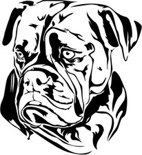 OLD ENGLISH BULLDOG Aufkleber