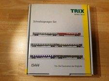 Minitrix 15444 Spur N  Schnellzugwagen-Set D 265 Basel-Hagen Epoche III • neu •