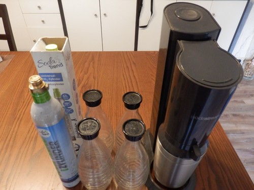 Soda stream mit zylinder - soda,