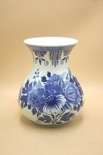 Original delfts blau raam vase - delfts,
