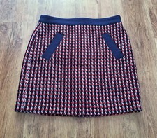 Bouclé Rock im Vintage Stil