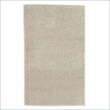 Webteppich einfarbig beige