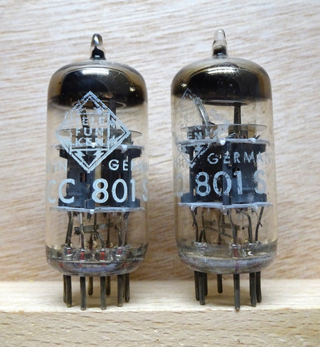 Pair telefunken ecc801s - pair:, |