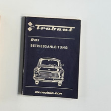 Betriebsanleitung Trabant 601