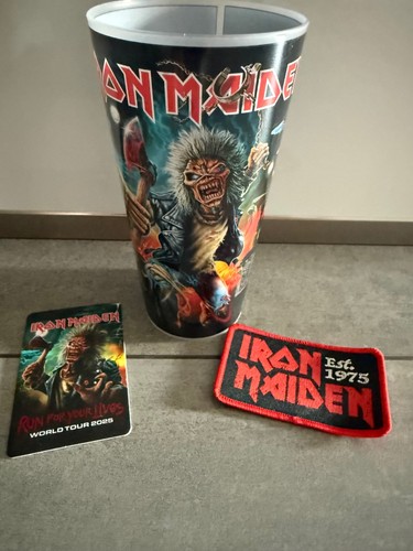 Iron maiden becher patch - becher,