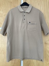 Burberry Polo Shirt beige Herren Damen original Unisex Maße Siehe Anzeige