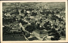 Ak Eibenstock im Erzgebirge Sachsen, Luftaufnahme von  Erzgebirge,... - 4843120