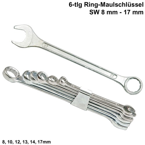 Tlg maulschlüssel - 6-tlg,