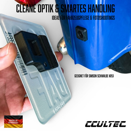 Magnetischer kennzeichenhalter - magnetischer,