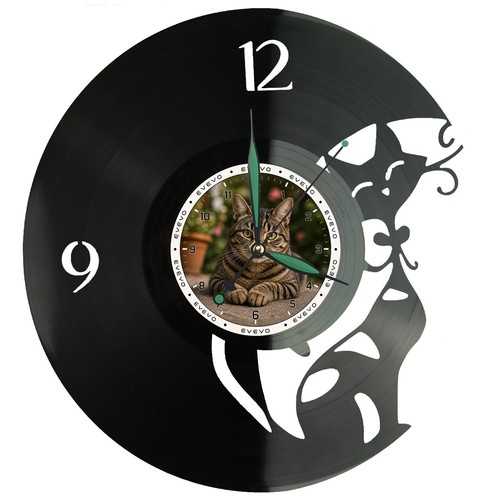 Katzen wanduhr katze - katzen,