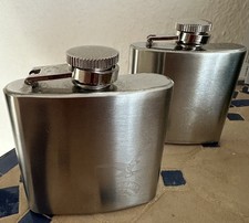 Fernet Branca Flachmann 2 Stück Stainless Steel 2,5 oz