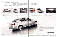 3w28965/ Alte Reklame aus 2007 – LEXUS IS 250
