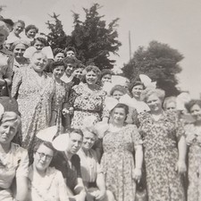 Altes Foto Ausflug Gruppenfoto