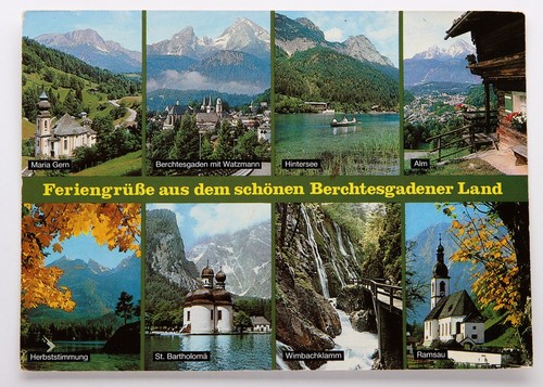 Postkarte feriengrüße aus - postkarte,