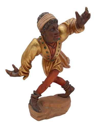 Moriskentänzer holzfigur - moriskentänzer,